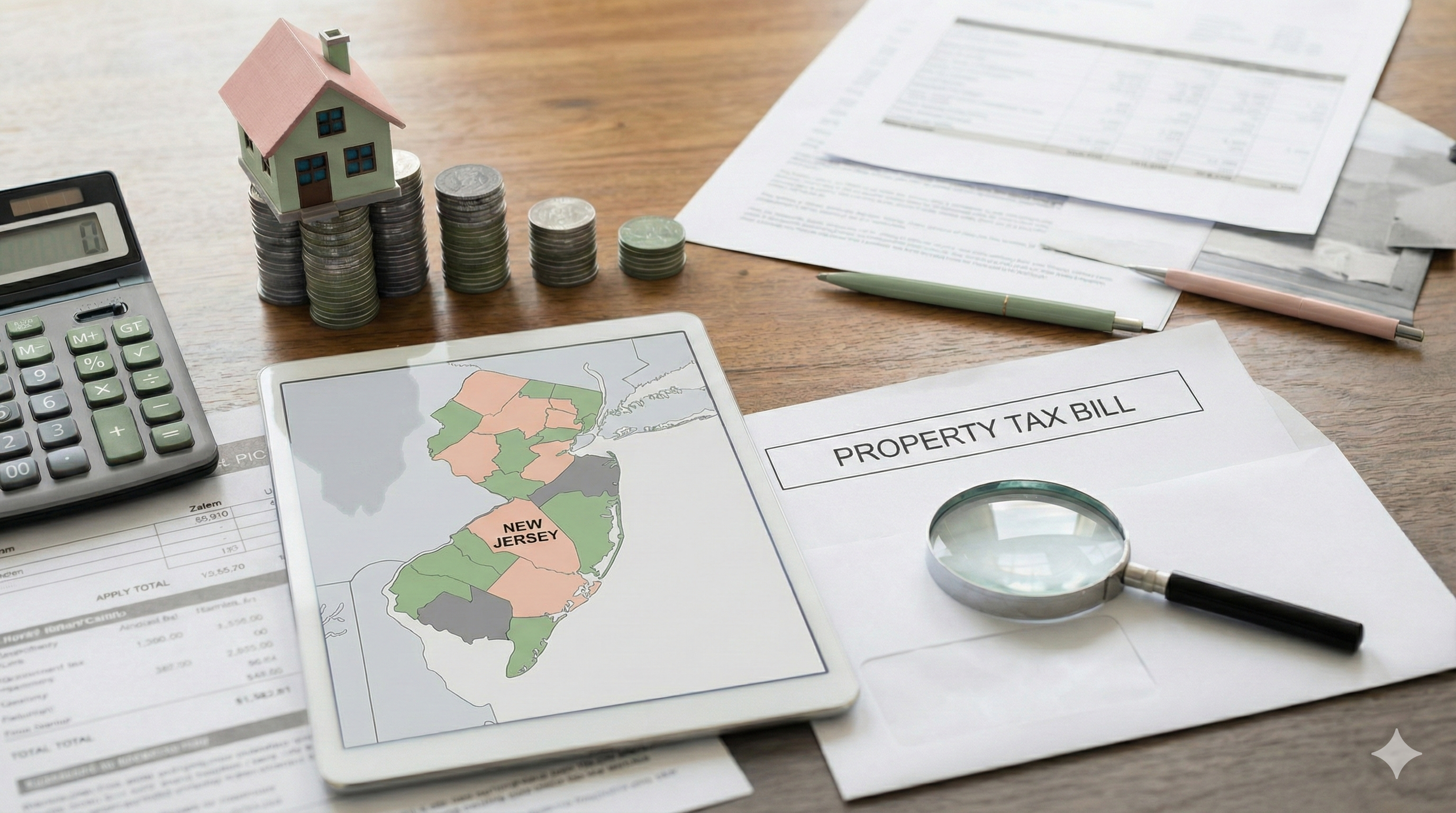 Real Estate Taxes Involved with Buying and Selling a Home in New Jersey